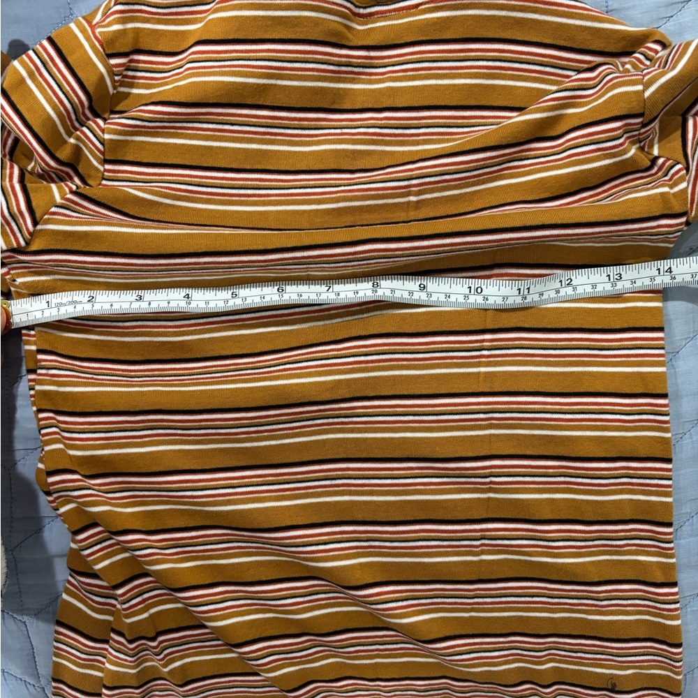 Zara NWOT Striped 3/4 sleeve top, Medium - Picture 4 of 4
